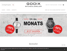 Tablet Screenshot of gooix.com